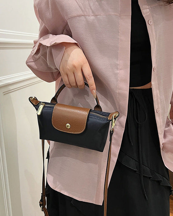 Väska Dam Enkel Flik Crossbody