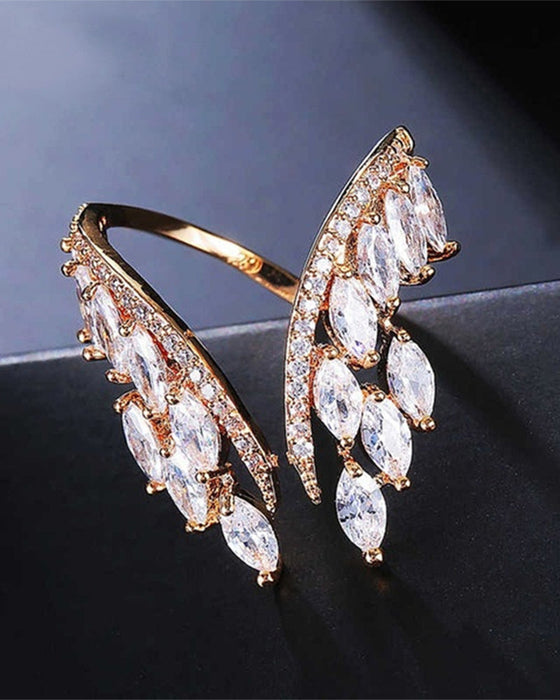 Änglavingsring och armband