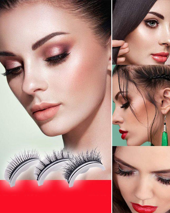 Återanvändbara Självhäftande Ögonfransar