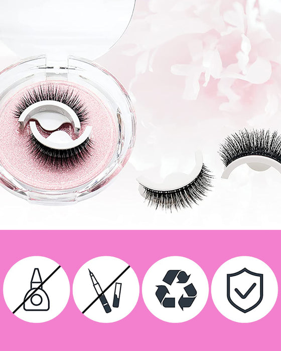 Återanvändbara Självhäftande Ögonfransar