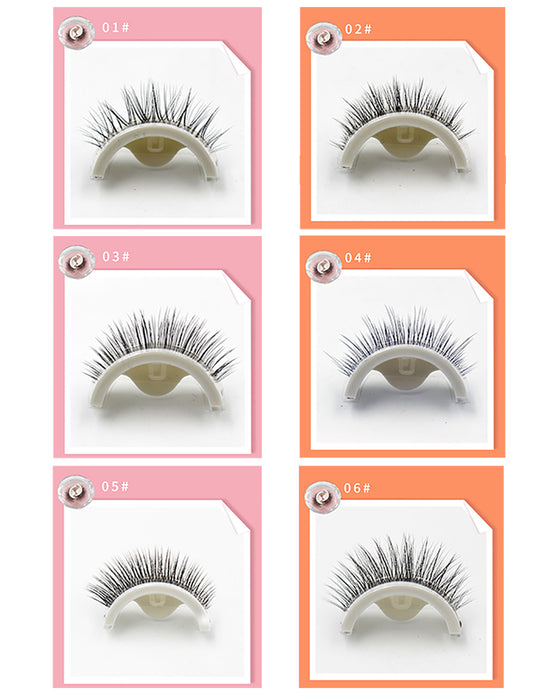 Återanvändbara Självhäftande Ögonfransar