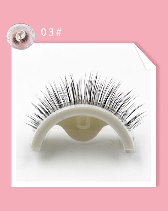 Återanvändbara Självhäftande Ögonfransar