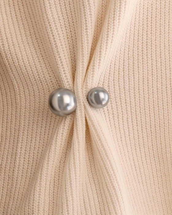 Pärlbrosch i 2 stilar