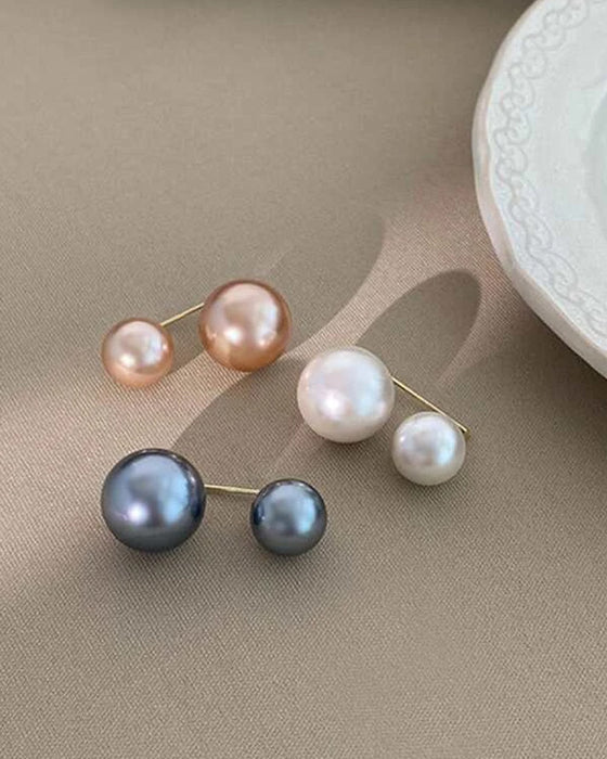 Pärlbrosch i 2 stilar