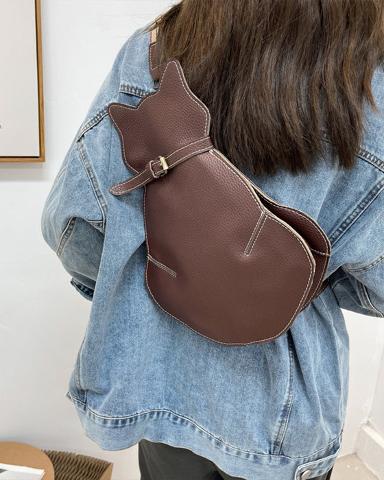 Söt katt axelväska