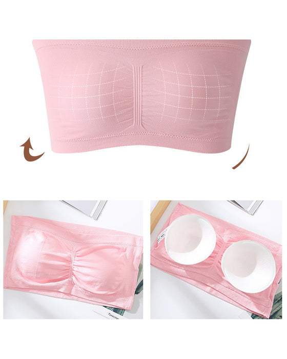 Stretch axelbandslös bh