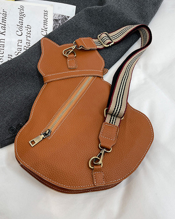 Söt katt axelväska