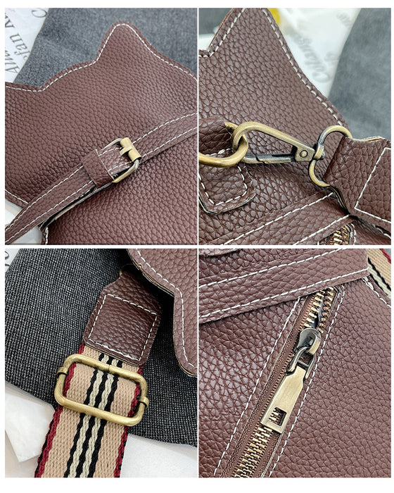 Söt katt axelväska