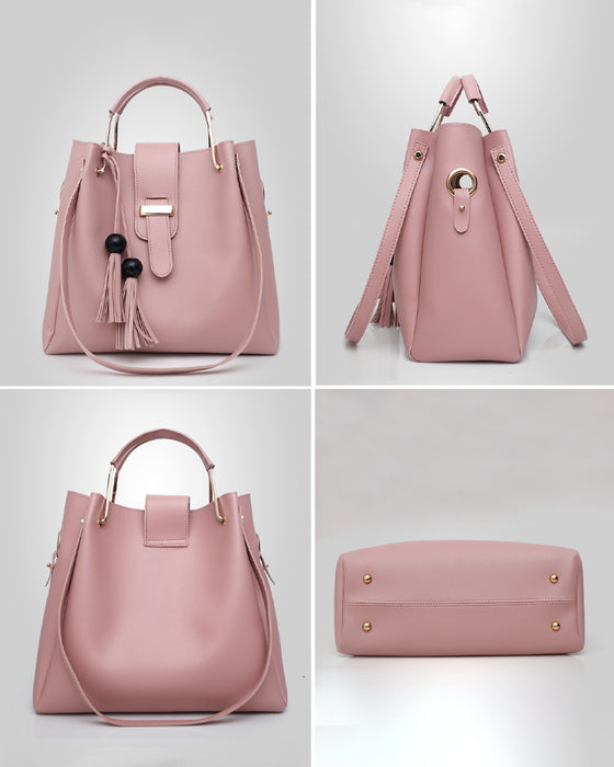 Handväska för dam axelväska 3 delar set