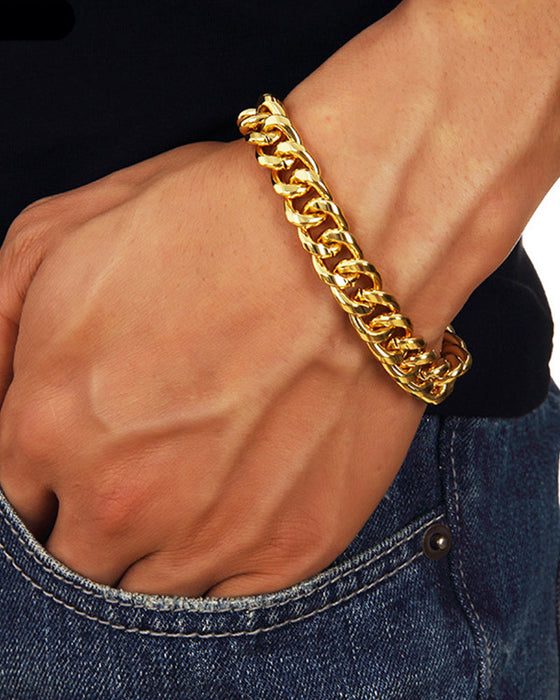 Polerat Armband i Titan