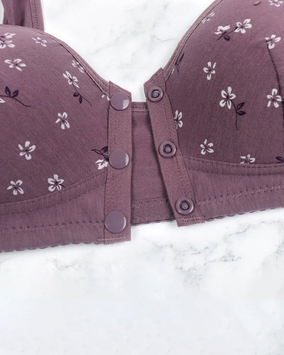 Bekväm Och Praktisk Bh Med Framknäppning