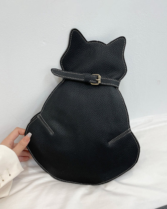 Söt katt axelväska