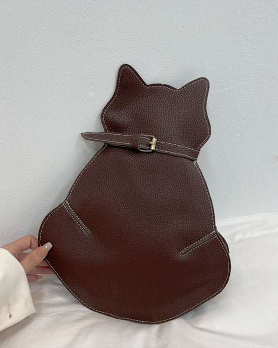 Söt katt axelväska