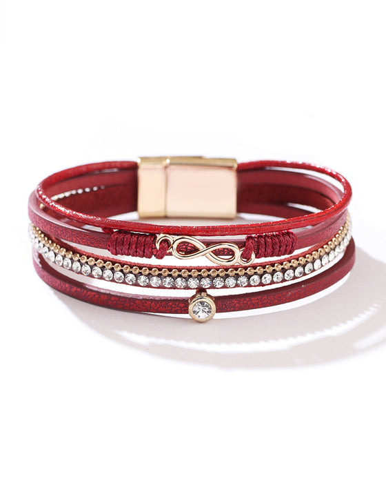 Armband med magnetiskt spänne för damer