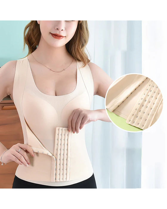 2-i-1 midjeknäppt bh