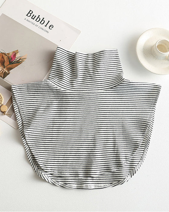 Höst och vinter hög krage falsk krage