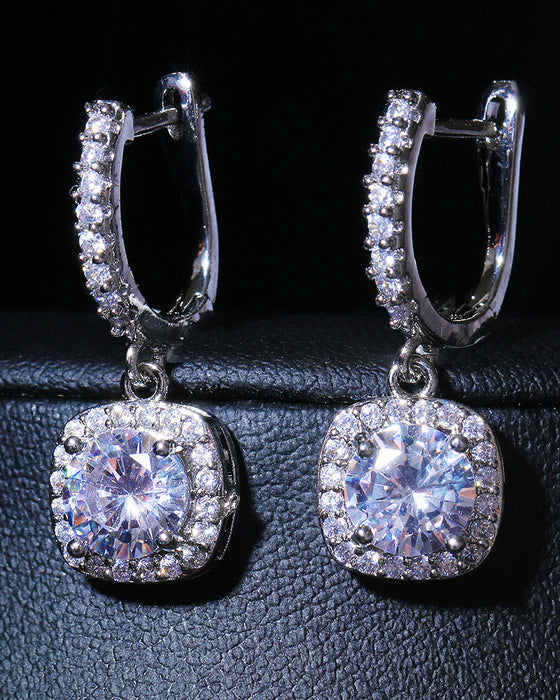 Orhängen med zirconia