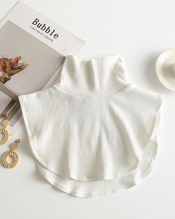 Höst och vinter hög krage falsk krage