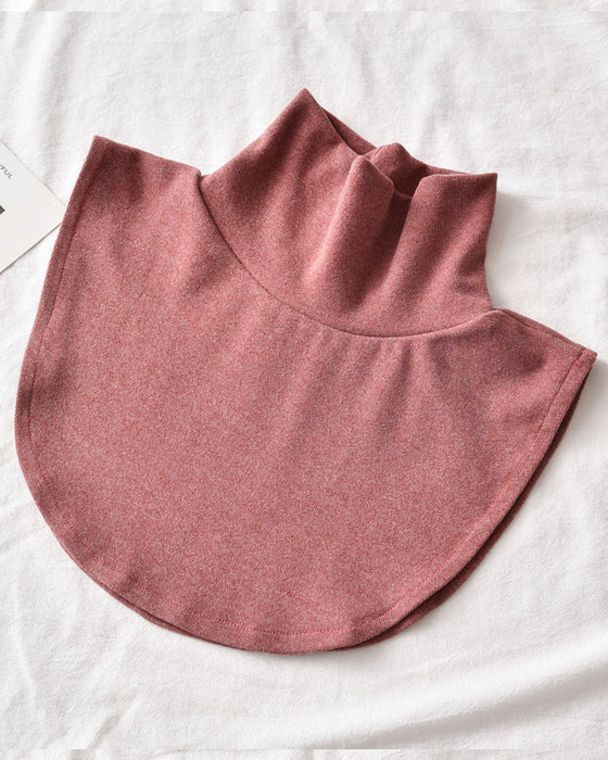 Höst och vinter hög krage falsk krage