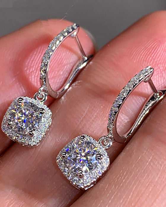 Orhängen med zirconia