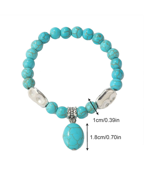 Bohemian Västerländsk Turkos armband för kvinnor