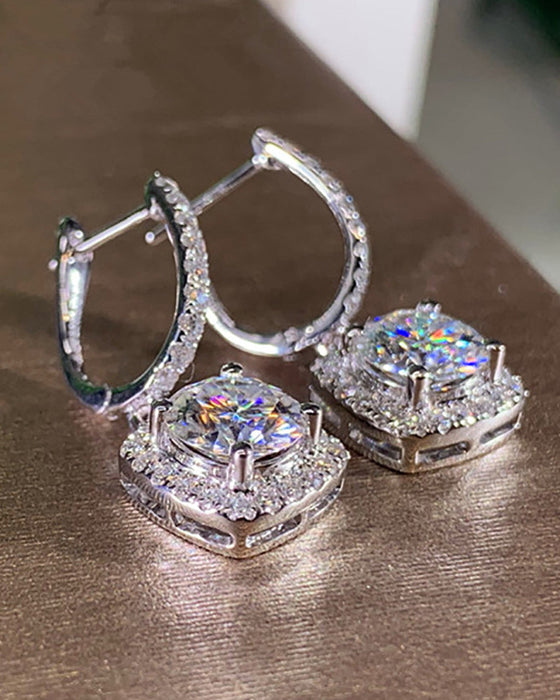 Orhängen med zirconia