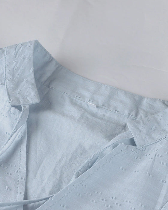 Enfärgad Resortklänning med ficka