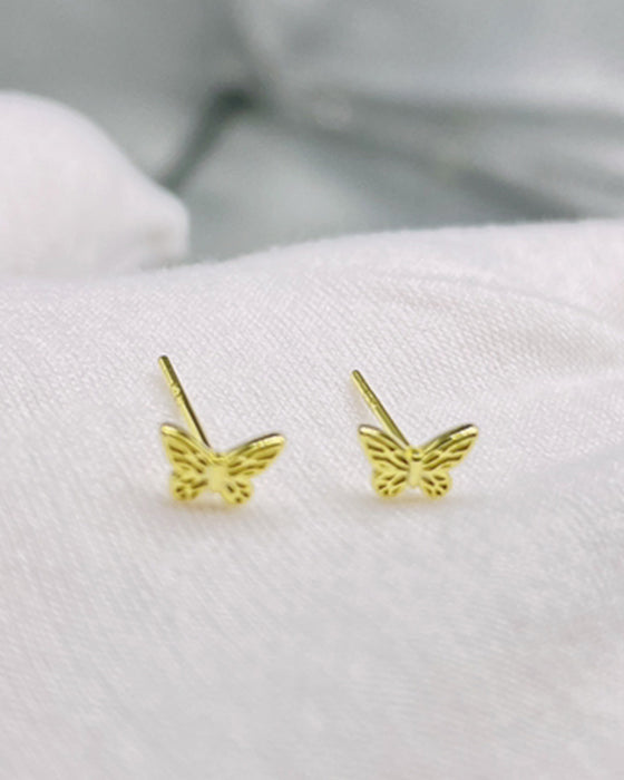 Små fjärilsörhängen