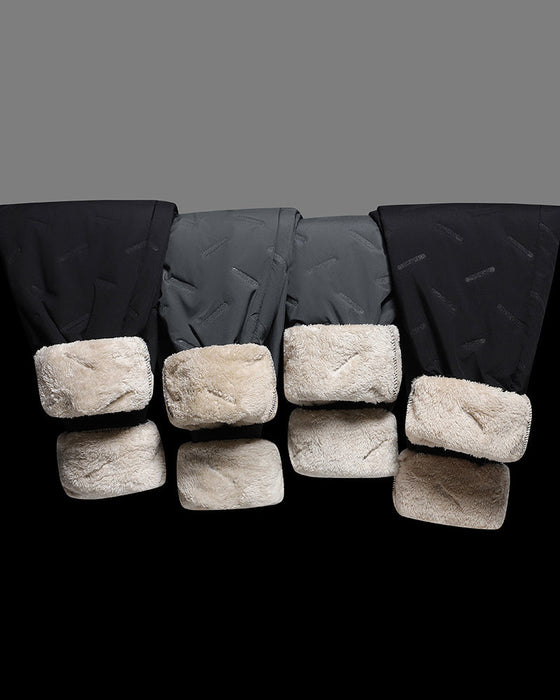 Tjock varm träningsbyxor i fleece