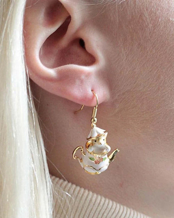 Mus i min tekanna smyckesset