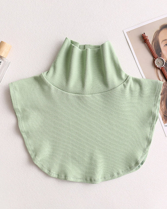 Höst och vinter hög krage falsk krage