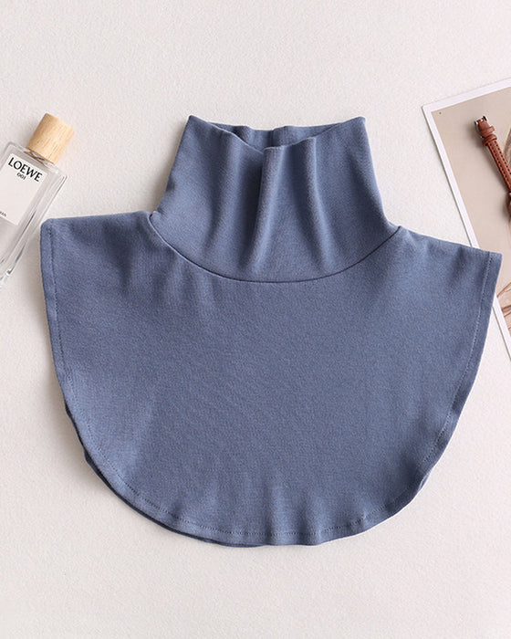 Höst och vinter hög krage falsk krage