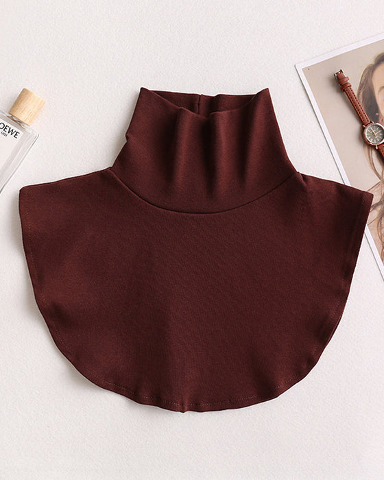 Höst och vinter hög krage falsk krage