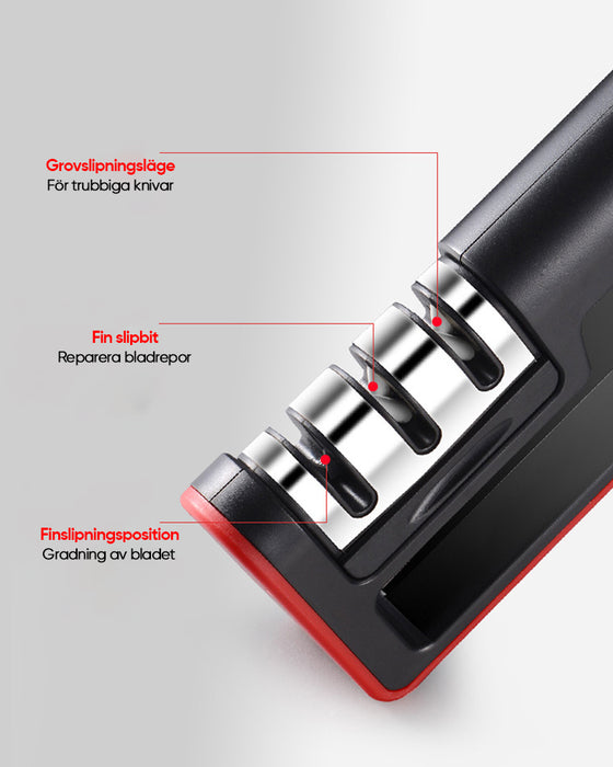 Multifunktionell snabbvässare