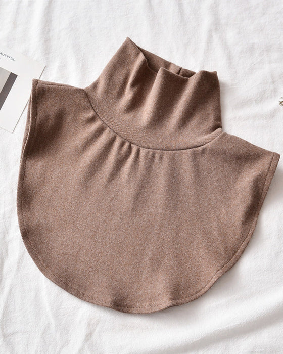 Höst och vinter hög krage falsk krage