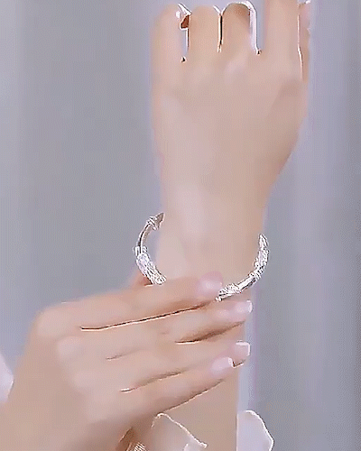 Armband med justerbart med blommigt