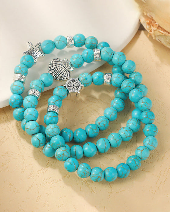 Bohemian Västerländsk Turkos armband för kvinnor