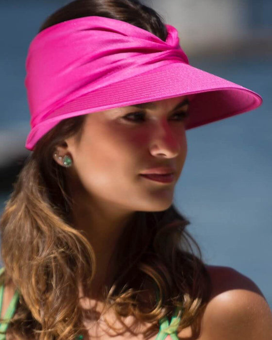 Ögonfallande solskyddshatt