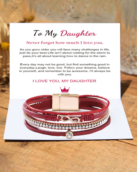 Armband med magnetiskt spänne för damer