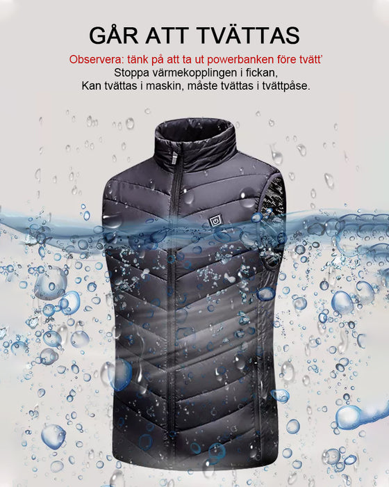 Värmeväst med Liten Krage