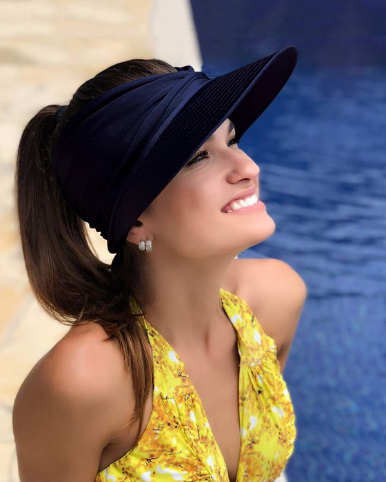 Ögonfallande solskyddshatt