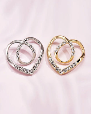 Hjärtformad tjockare halsduksklämma