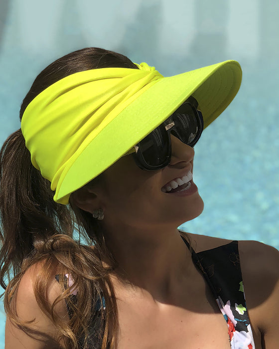 Ögonfallande solskyddshatt