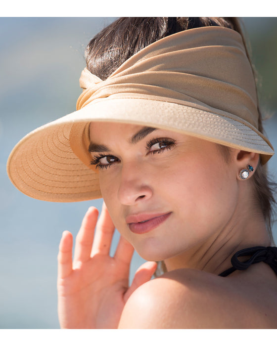 Ögonfallande solskyddshatt