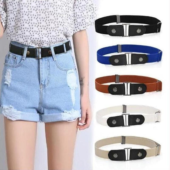 Osynliga elastiska midjebälten