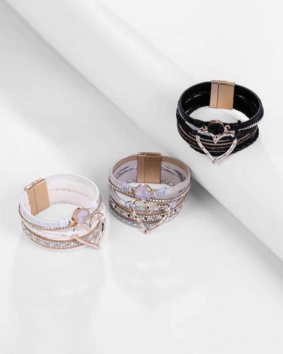 Bohemisk Hjärta  armband