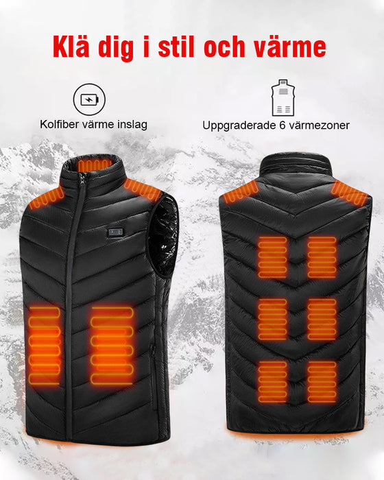Värmeväst med Liten Krage