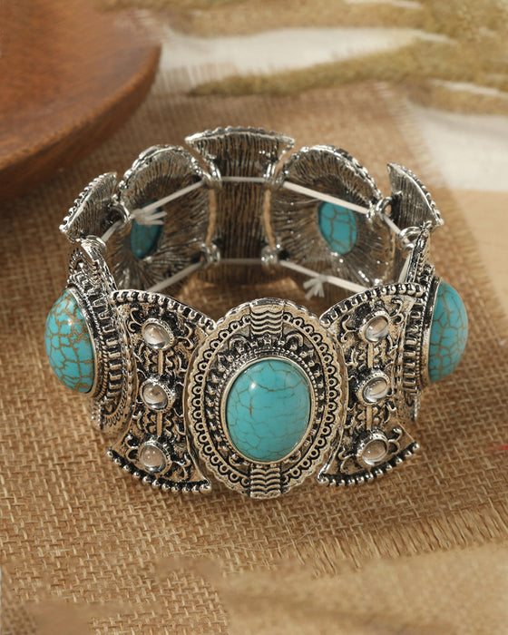 Bohemian Västerländsk Turkos armband för kvinnor