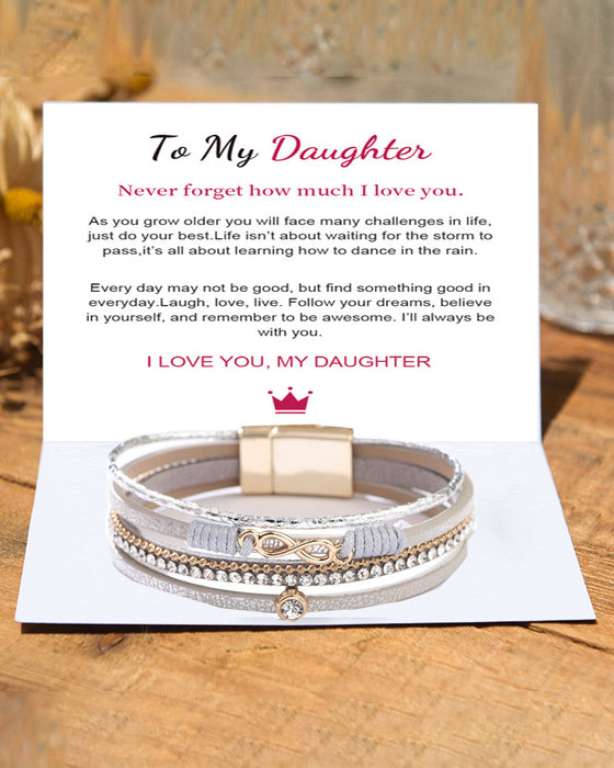 Armband med magnetiskt spänne för damer