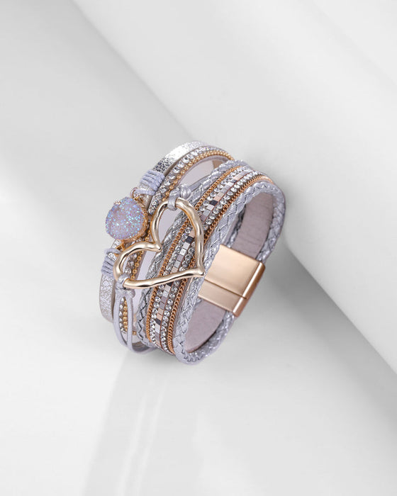 Bohemisk Hjärta  armband